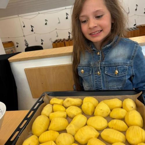 Fächerkartoffeln