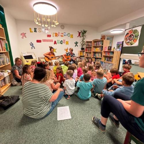 Singen mit dem Kindergarten